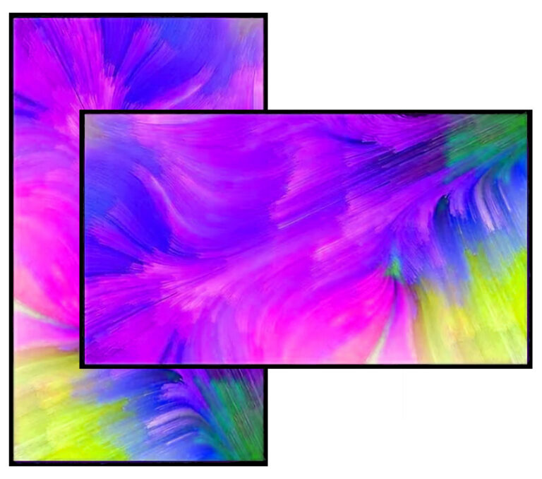 Digital Window Displays Showcase Art & Framing